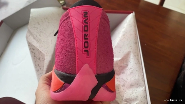 Chep Onekick Low DH4121-600 Jordan Retro 14 Shocking Pink (W) 0528